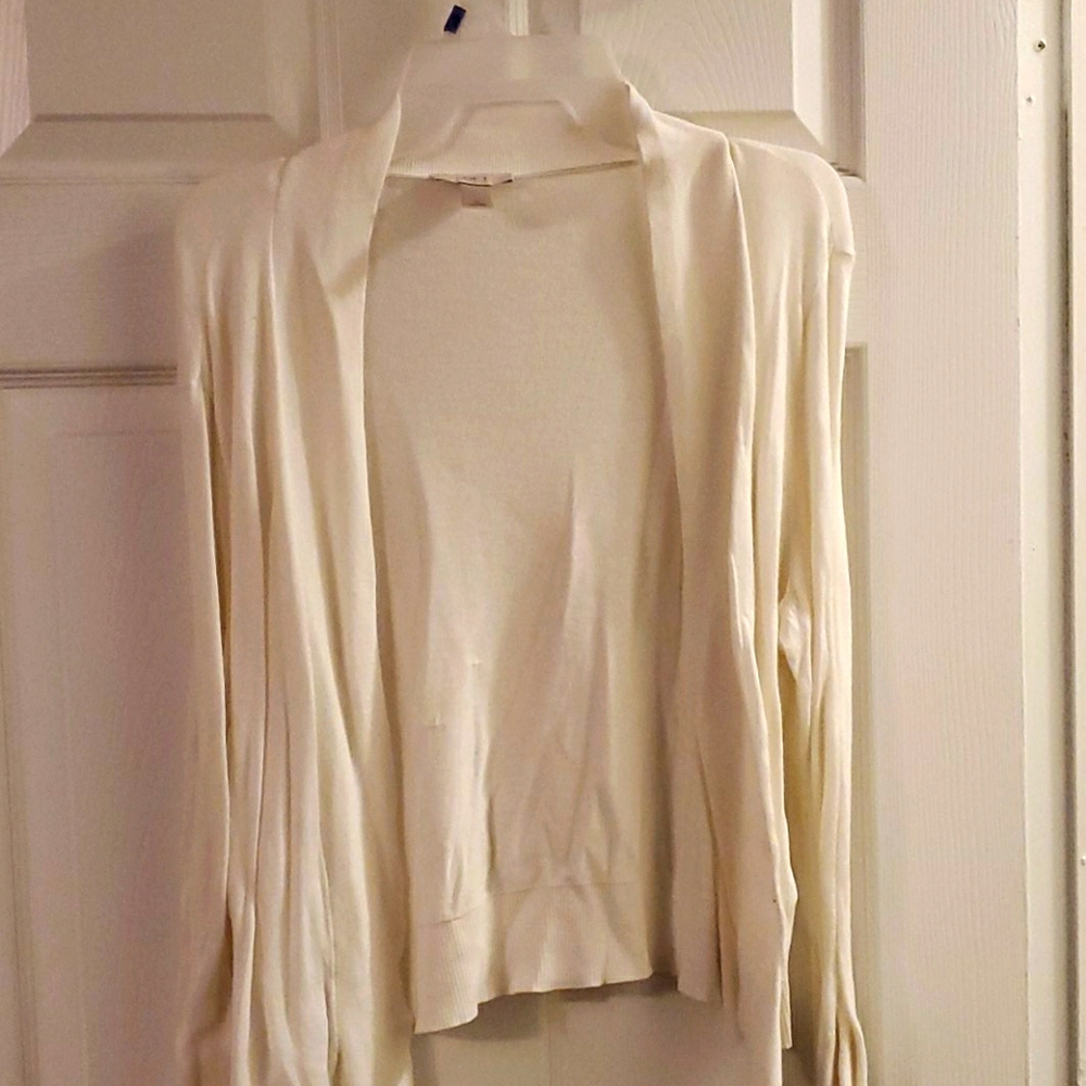 Ann Taylor open front cardigan